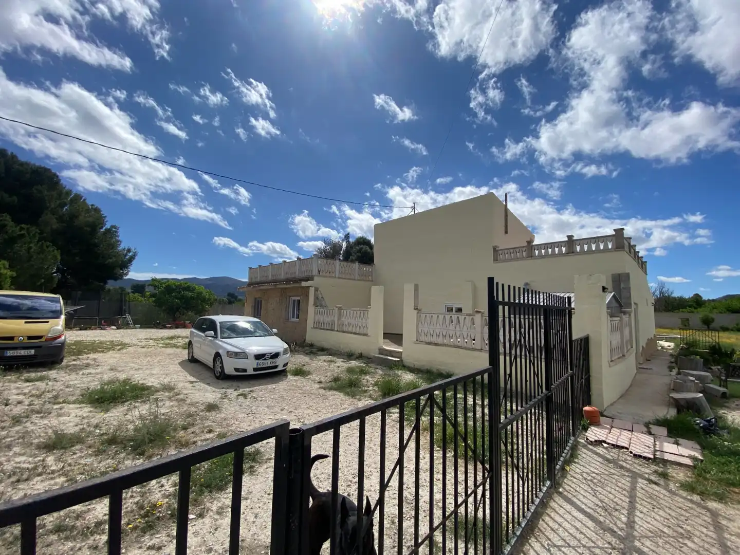 Vista exterior de Finca rústica en venta en Sax con Aire acondicionado, Calefacción y Jardín privado