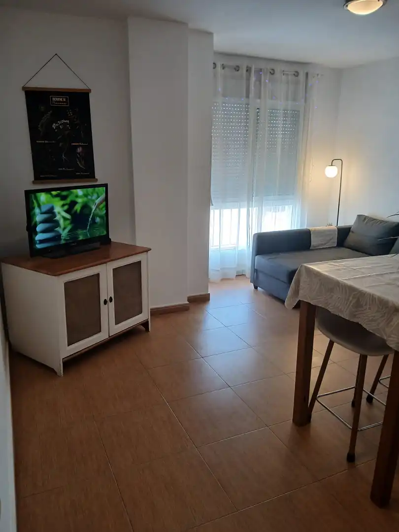 Sala de estar de Apartamento en venta en El Verger con Trastero y Piscina