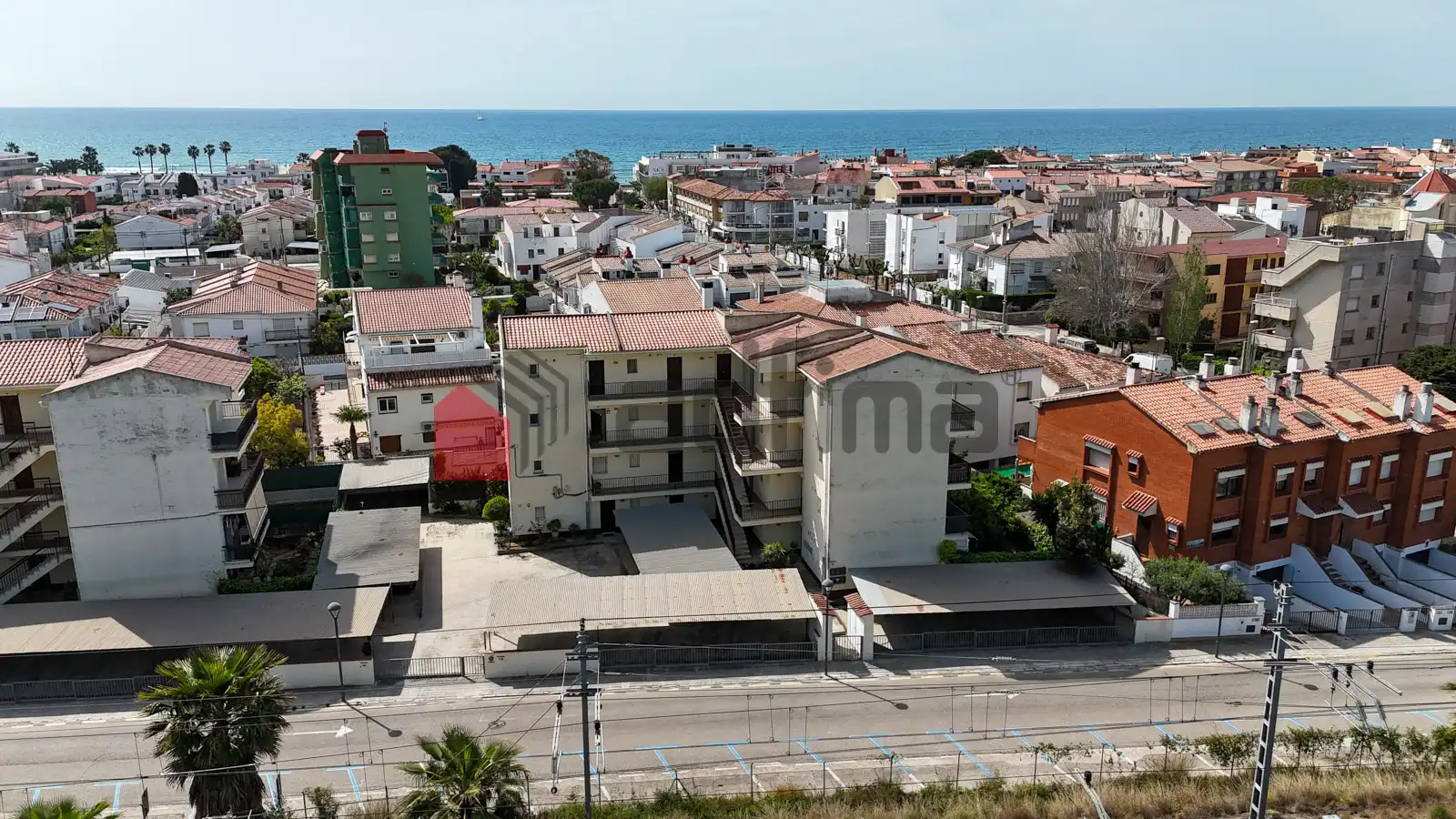 Vista exterior de Apartament en venda en Altafulla amb Moblat i Balcó