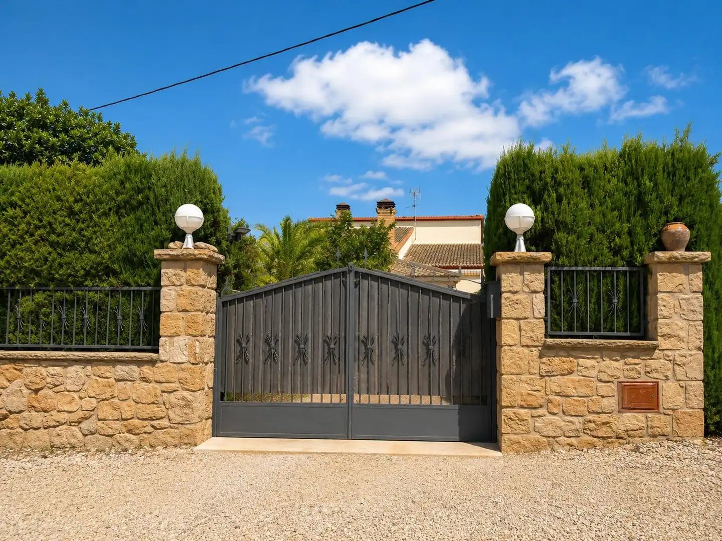 Vista exterior de Casa o chalet en venta en El Vilosell con Jardín privado y Terraza