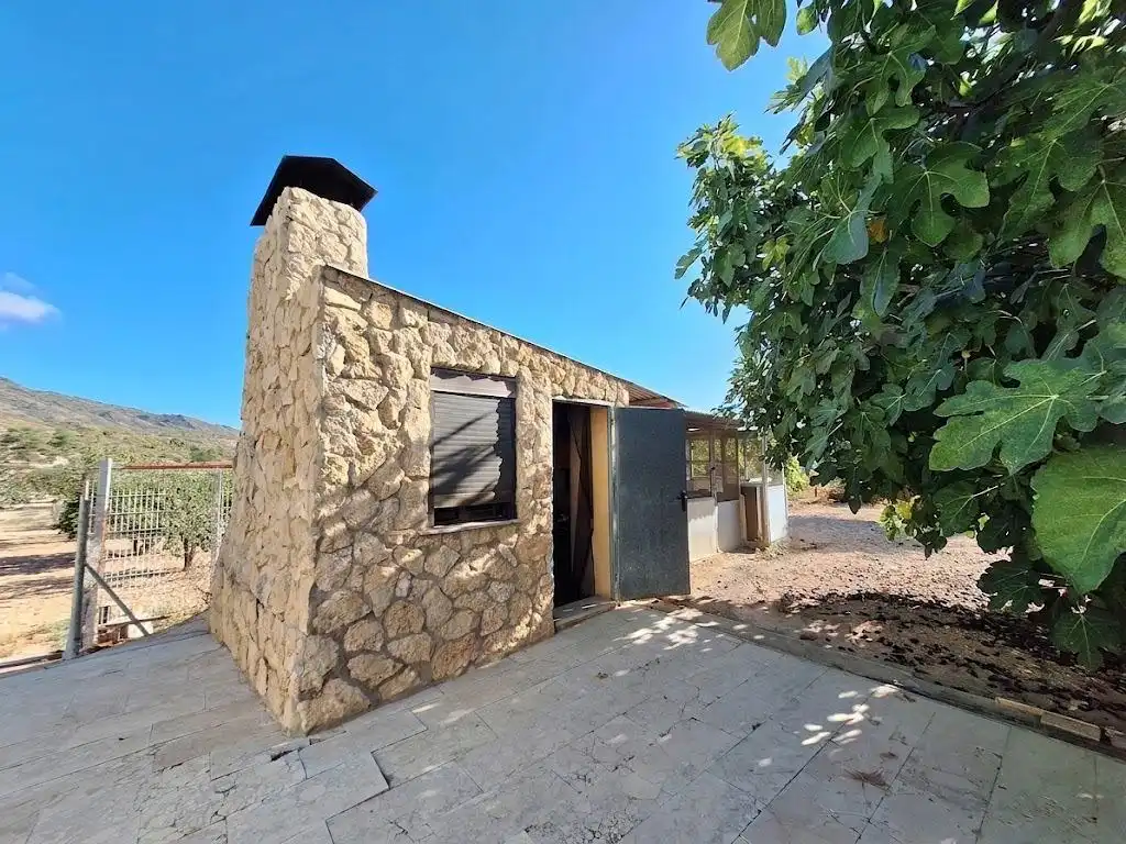 Exterior view of Houses for sale in Monóvar  / Monòver  with Air Conditioner, Heating and Private garden