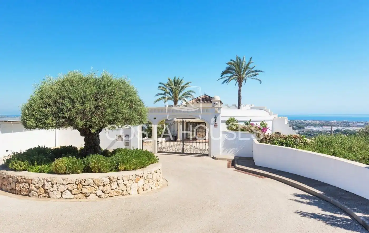 Exterior view of Houses for sale in Dénia  with Air Conditioner, Private garden and Terrace