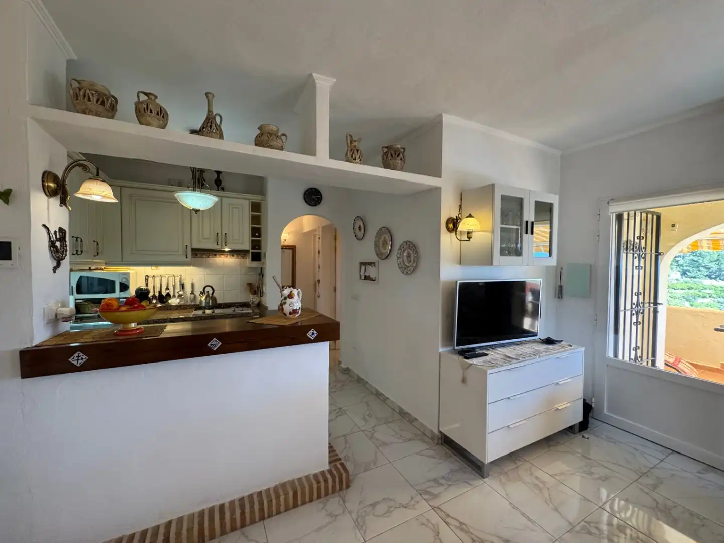 Cuina de Apartament en venda en Teulada amb Aire condicionat, Calefacció i Terrassa