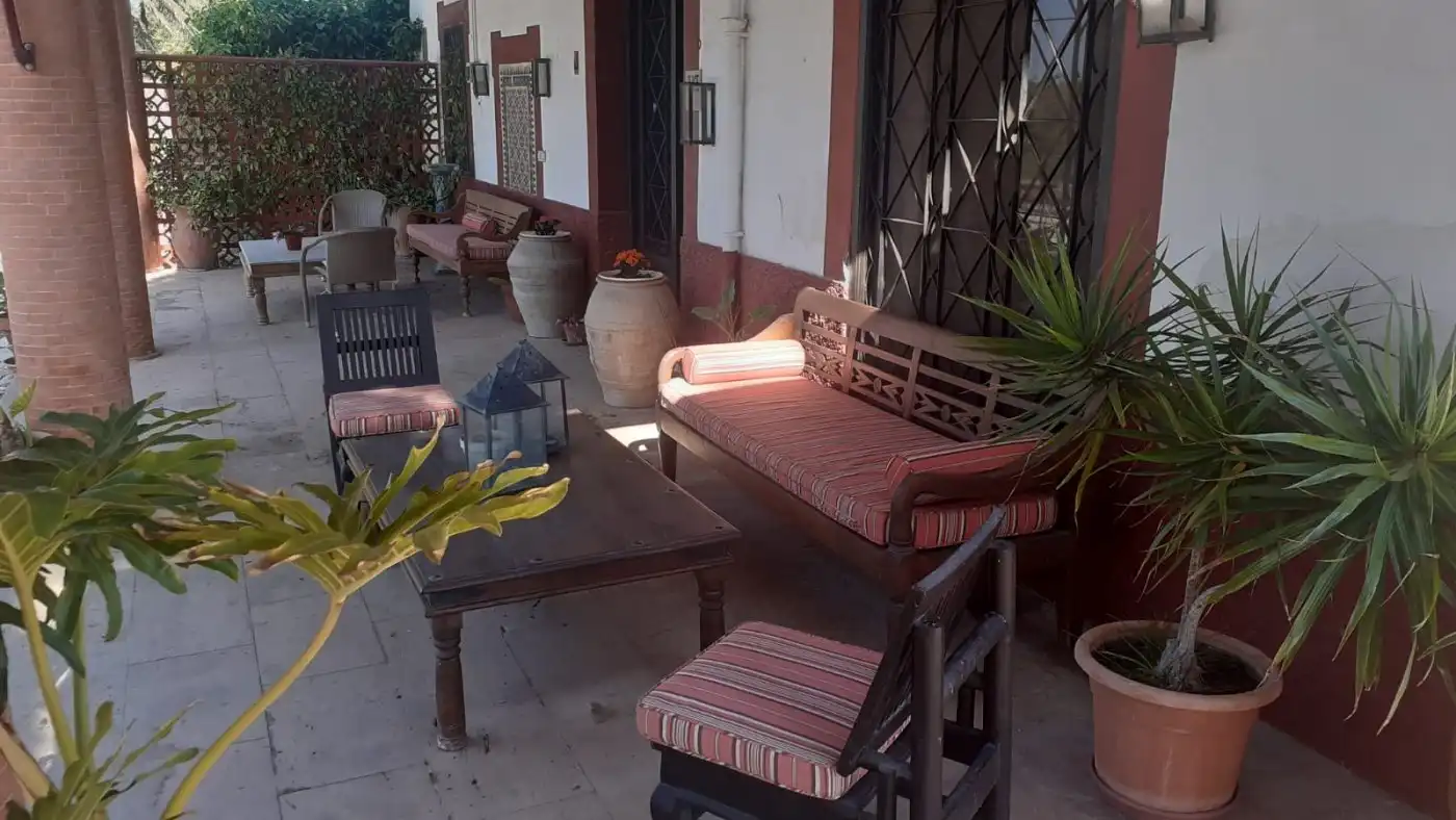 Terrassa de Casa o xalet en venda en Elche / Elx amb Aire condicionat, Jardí privat i Terrassa