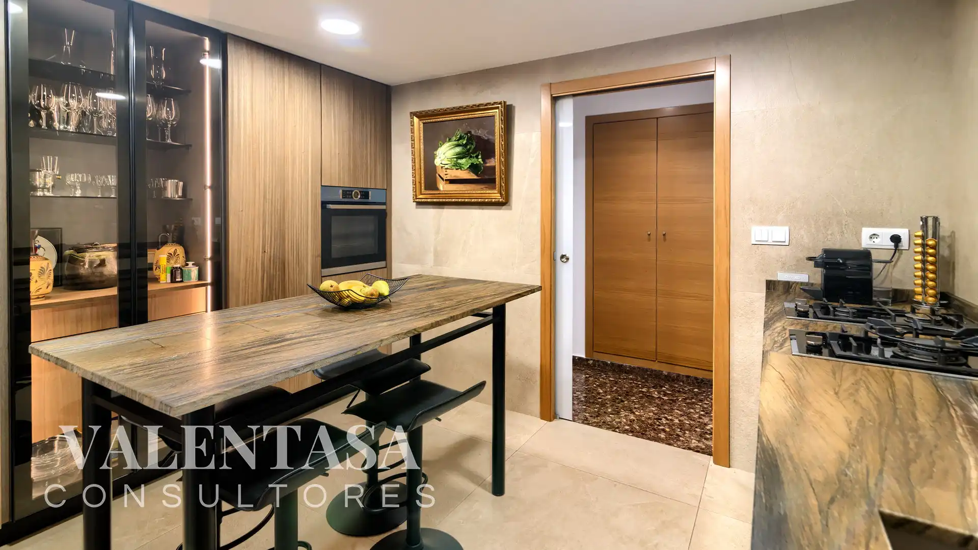 Cocina de Piso en venta en Valencia con Aire acondicionado, Calefacción y Amueblado