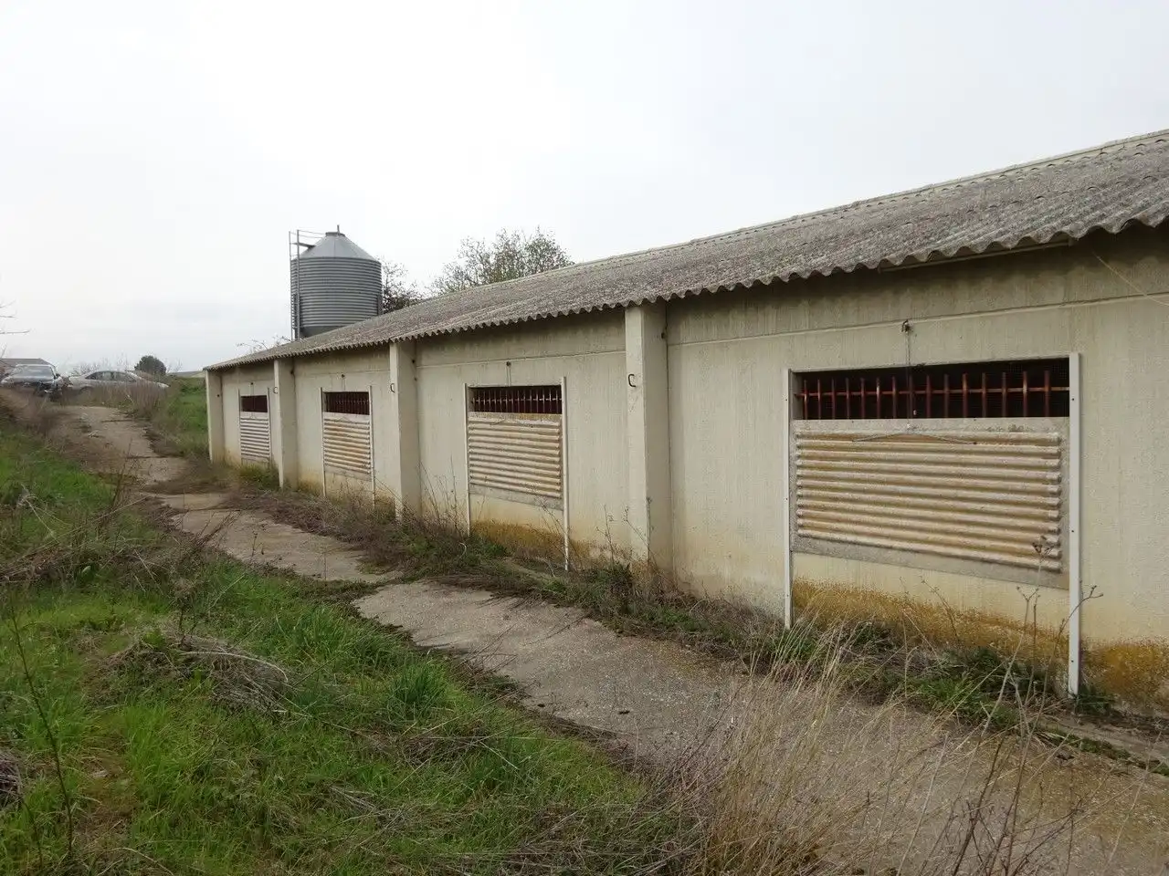Vista exterior de Terreno industrial en venta en Rodezno