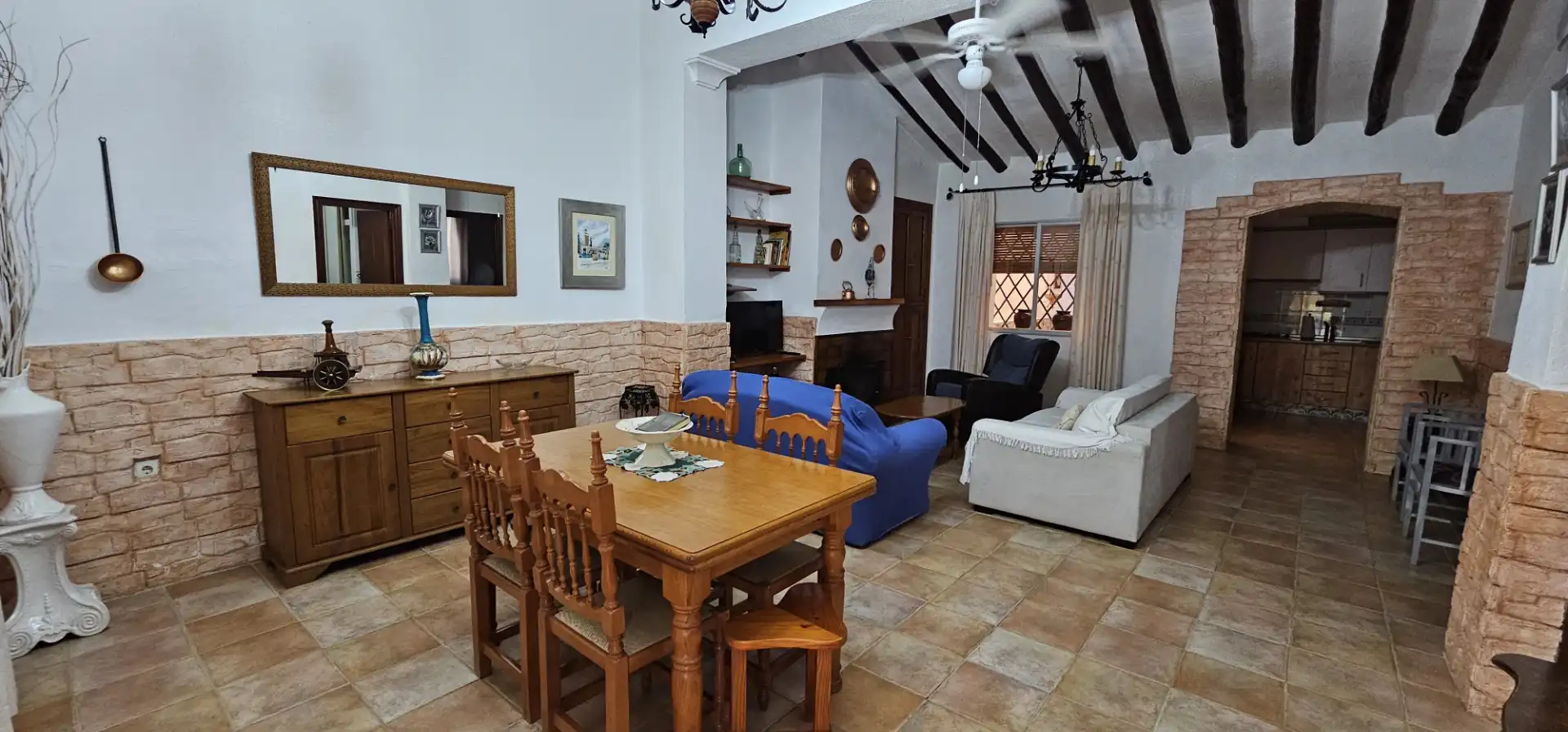 Sala de estar de Casa o chalet de alquiler en Totana con Jardín privado, Terraza y Trastero