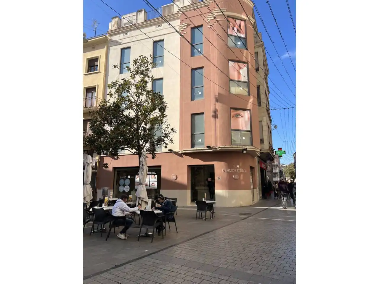 Vista exterior de Casa adosada en venta en Granollers