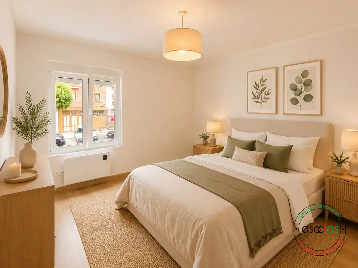Bedroom of Flat for sale in Gijón   with Heating and Private garden