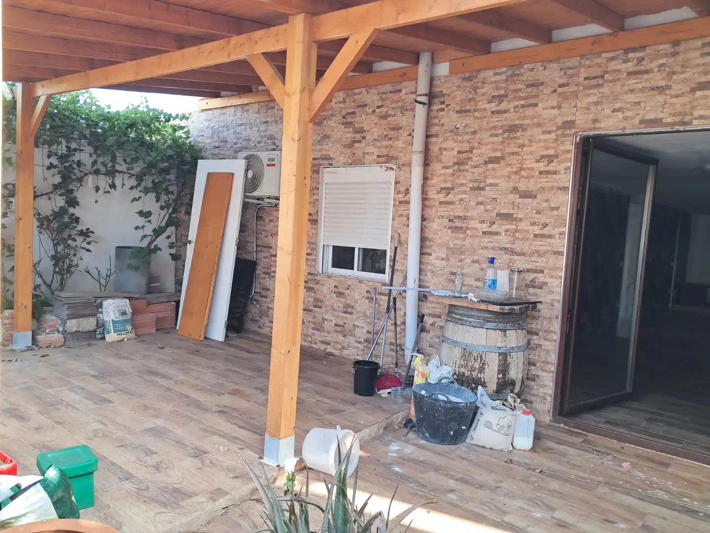 Terrassa de Casa o xalet en venda en Palma de Gandia amb Aire condicionat, Terrassa i Piscina