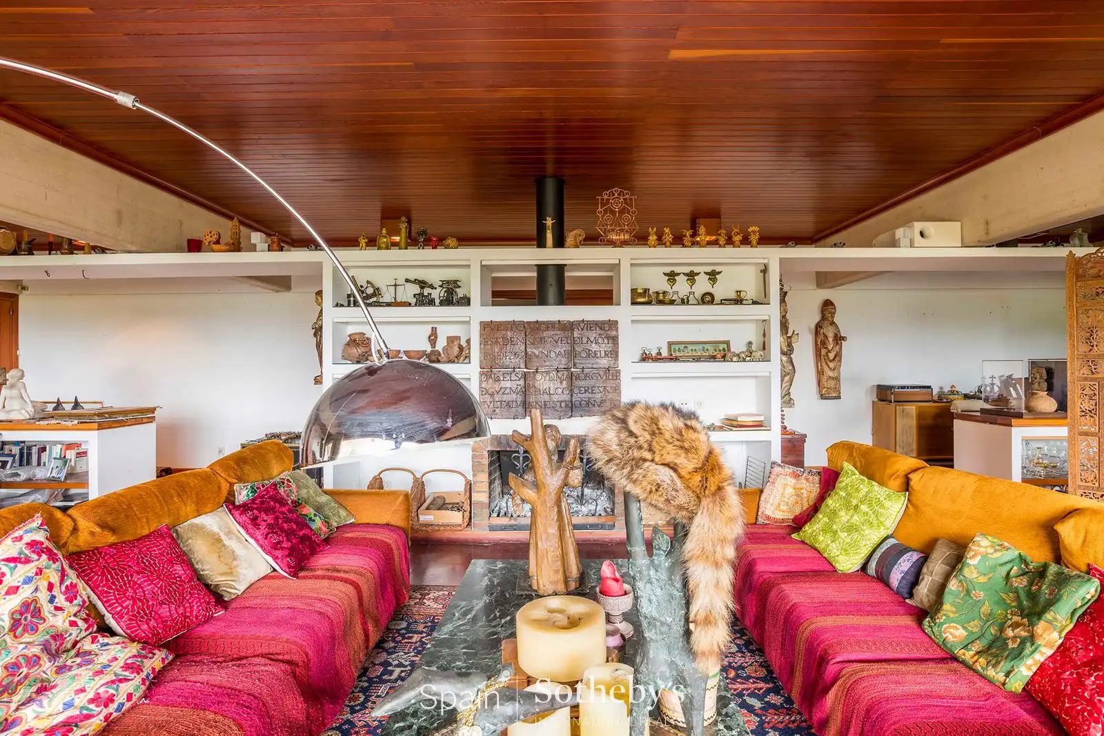 Living room of Houses for sale in Fuente del Fresno  with Heating, Private garden and Terrace