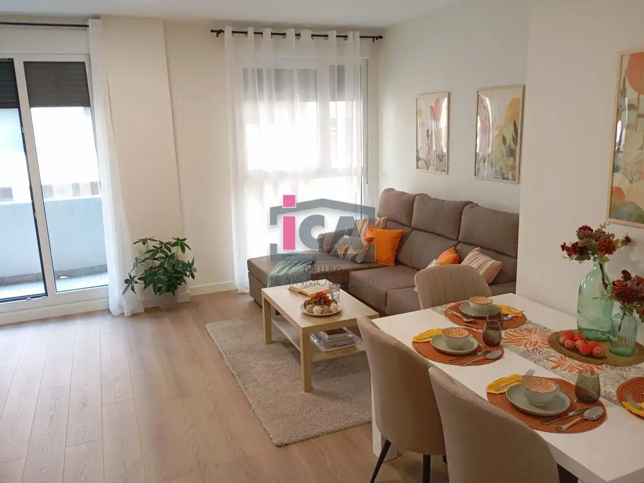 Living room of Flat for rent in Cáceres  with Air Conditioner, Heating and Terrace