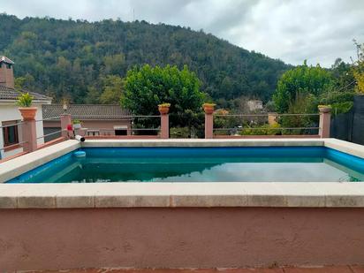 Piscina de Casa o xalet en venda en Massanes amb Jardí privat, Terrassa i Traster