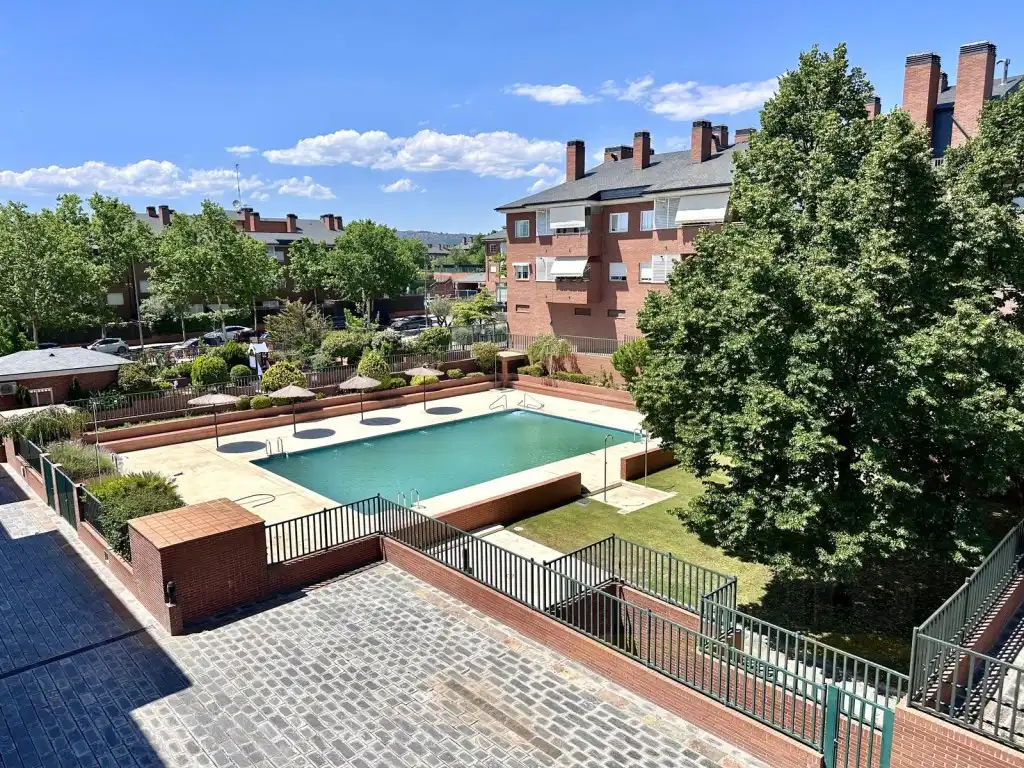 Piscina de Piso en venta en Las Rozas de Madrid