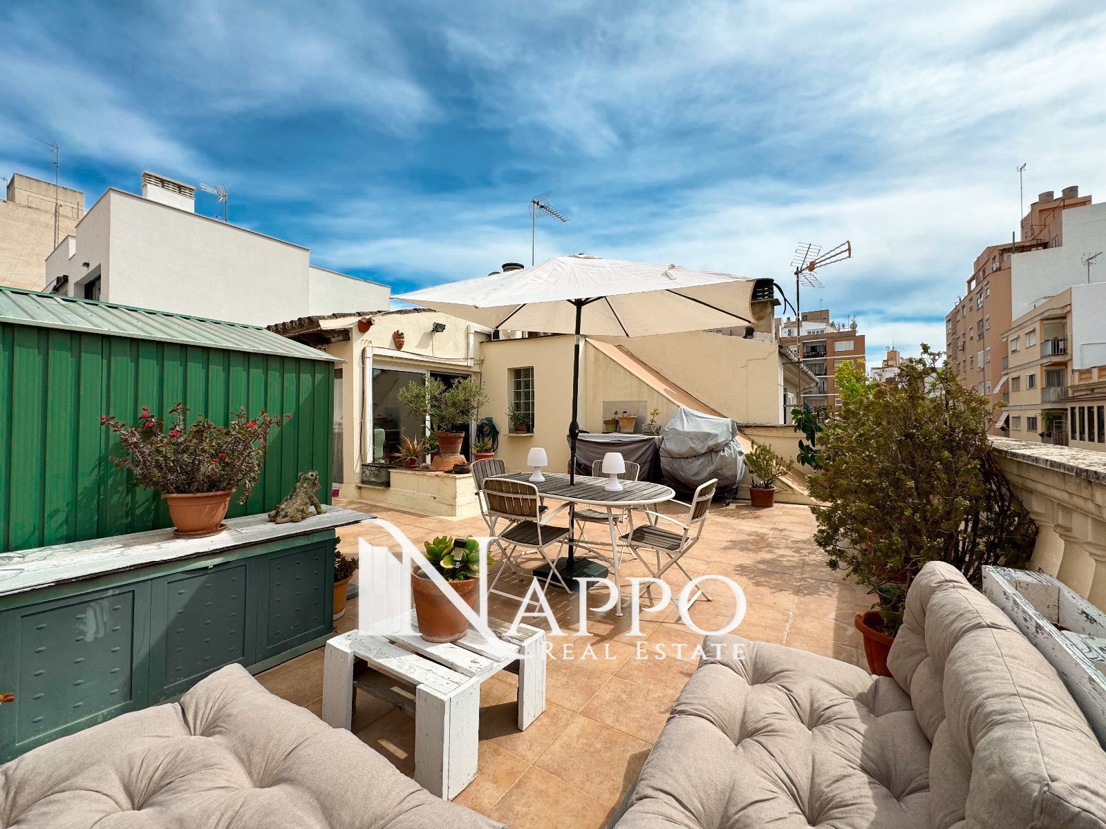 Terrace of Attic for sale in  Palma de Mallorca  with Air Conditioner, Terrace and Oven