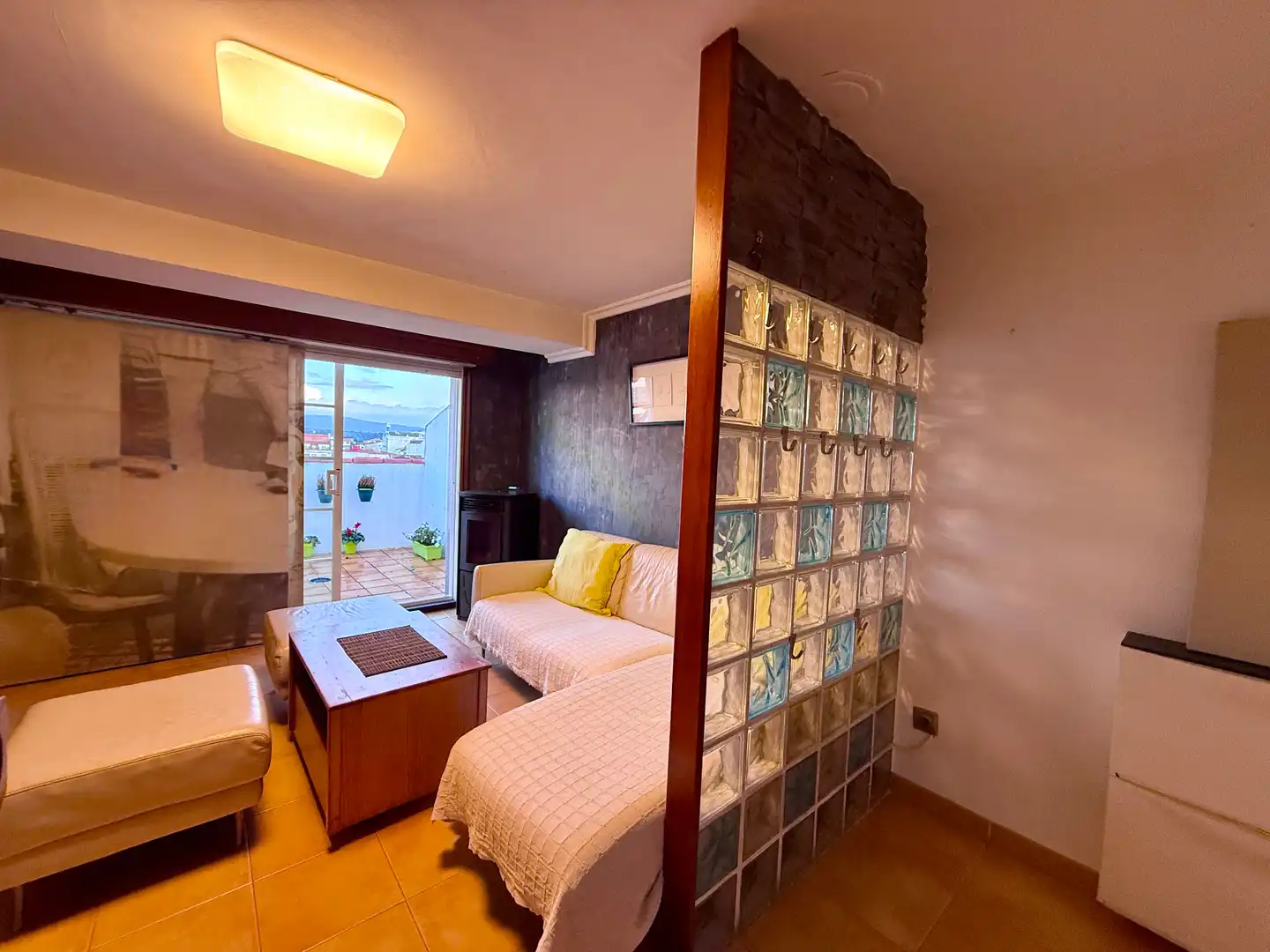 Bedroom of Attic for sale in O Grove    with Terrace, Storage room and Furnished