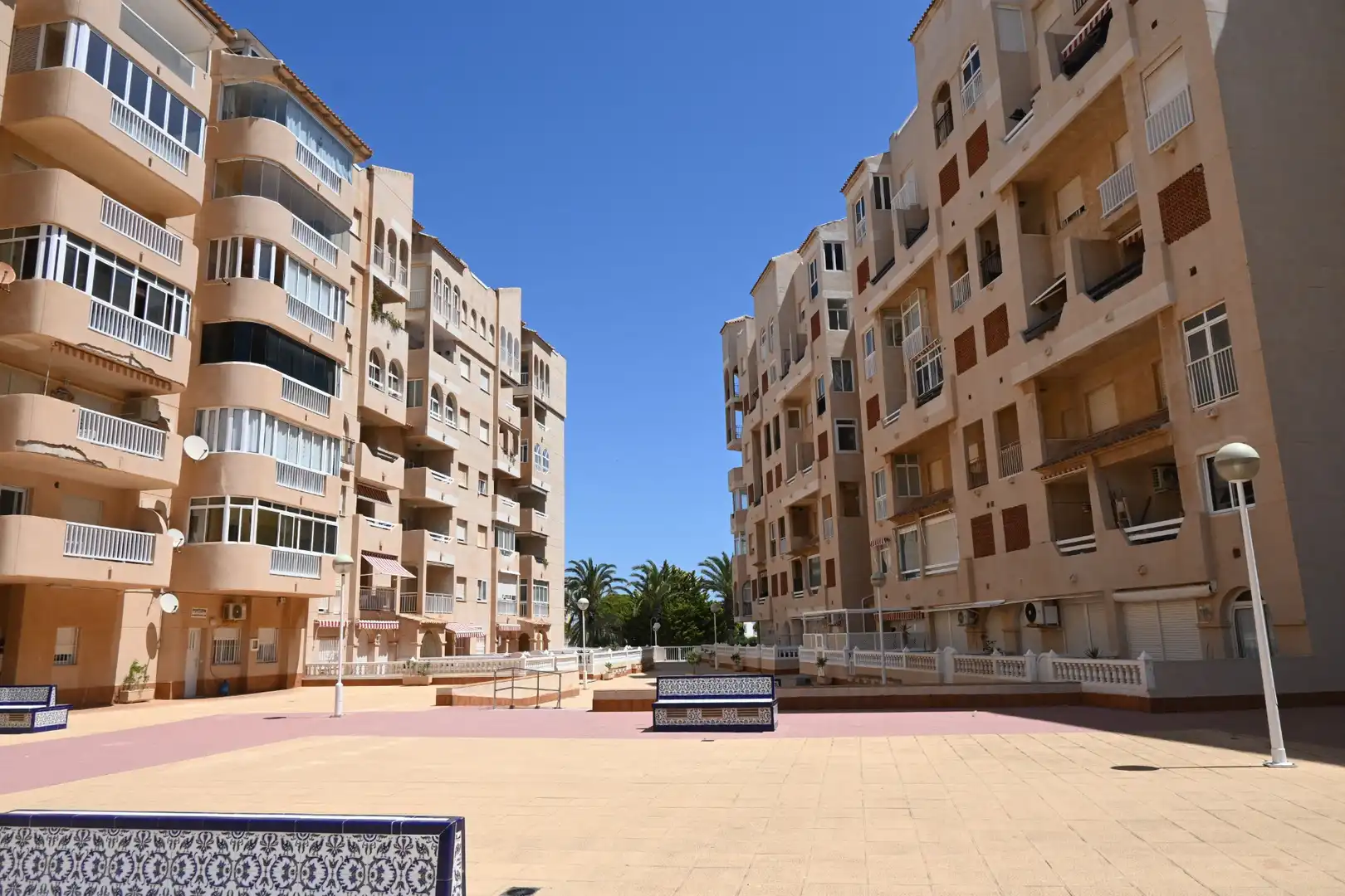 Exterior view of Duplexes for sale in San Javier  with Air Conditioner, Heating and Terrace