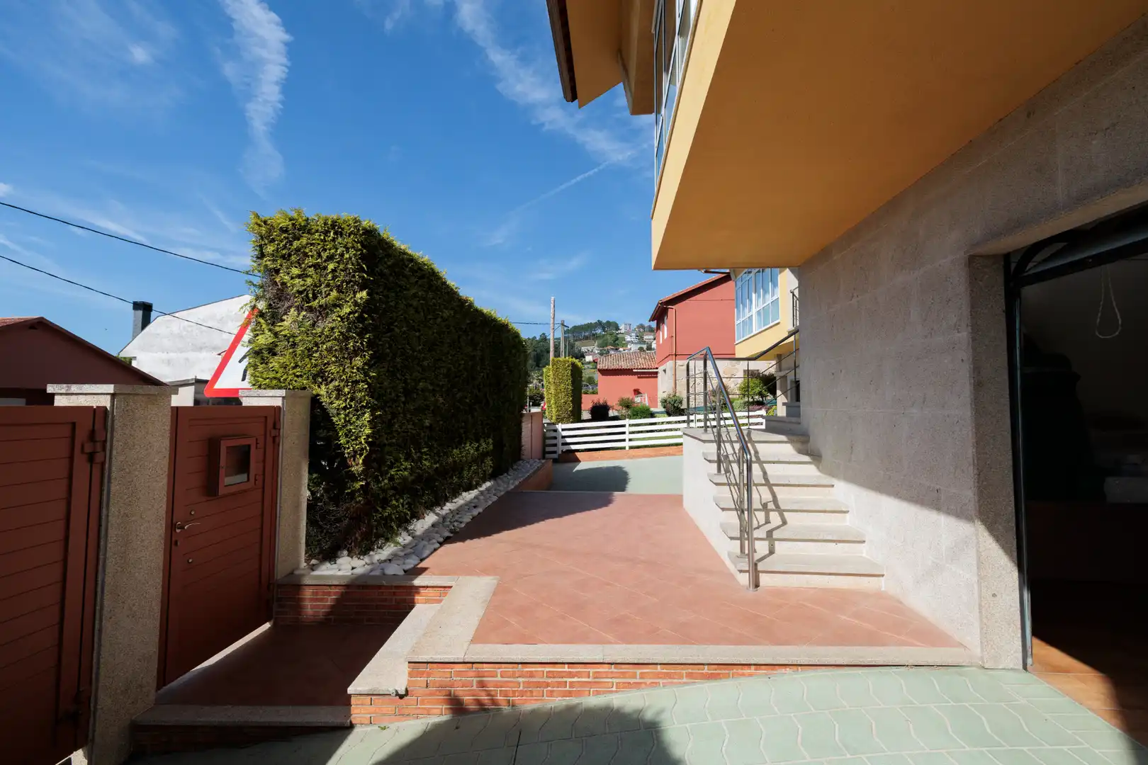 Terraza de Casa o chalet en venta en Vigo  con Jardín privado, Parquet y Terraza