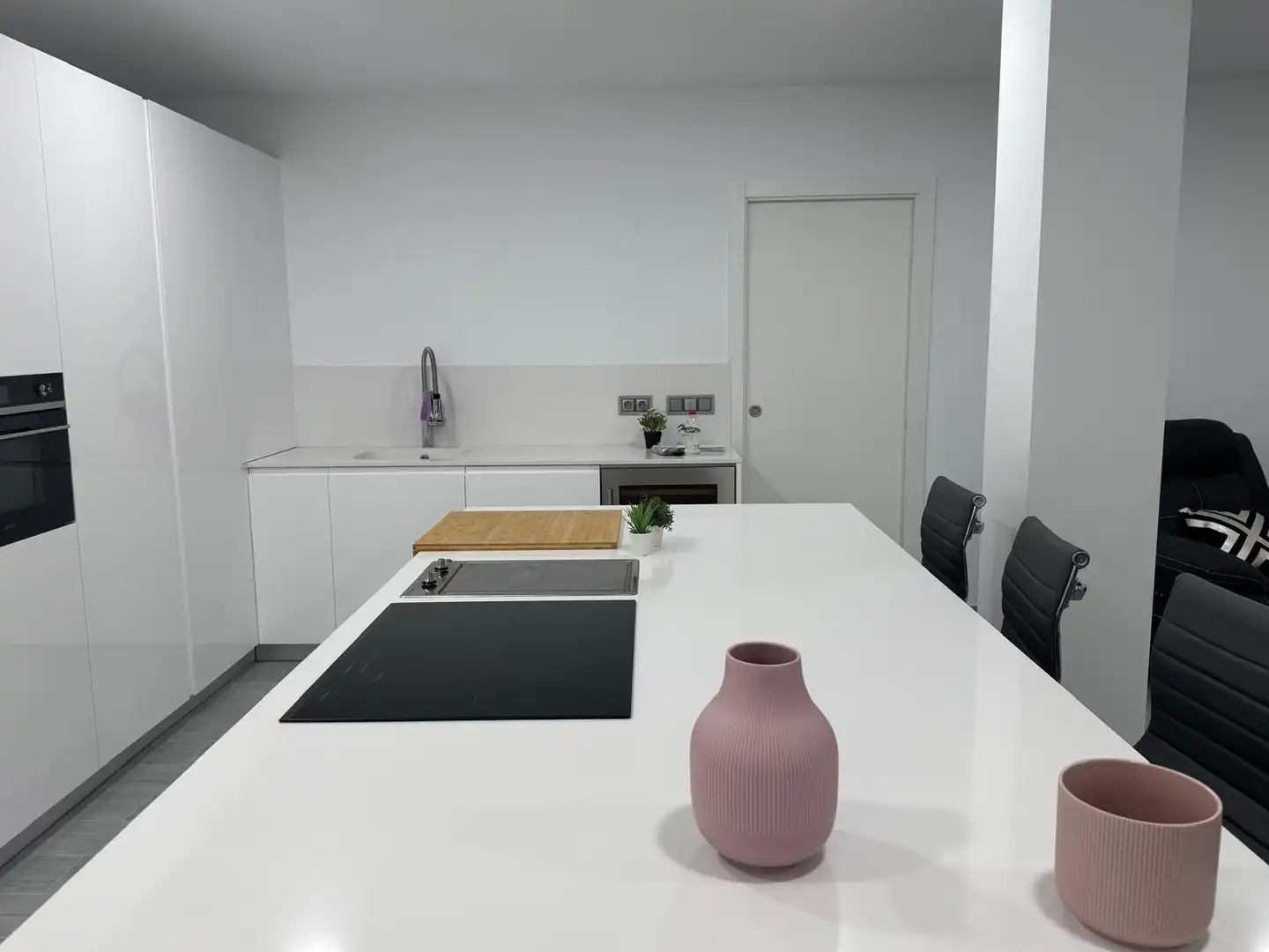 Küche von Haus oder Chalet zum Verkauf in Quart mit Klimaanlage, Heizung und Privatgarten