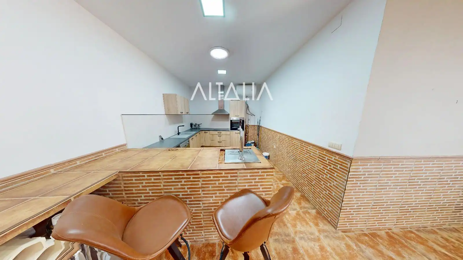 Cocina de Casa o chalet en venta en Casas de los Pinos con Aire acondicionado y Trastero