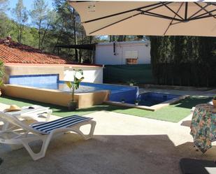 Swimming pool of House or chalet for sale in Buñol  with Heating, Terrace and Storage room