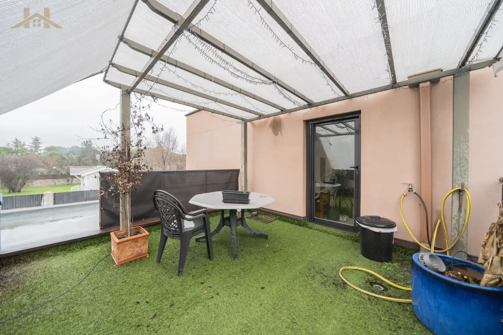 Terrassa de Casa o xalet en venda en Villanueva del Pardillo amb Aire condicionat, Calefacció i Jardí privat