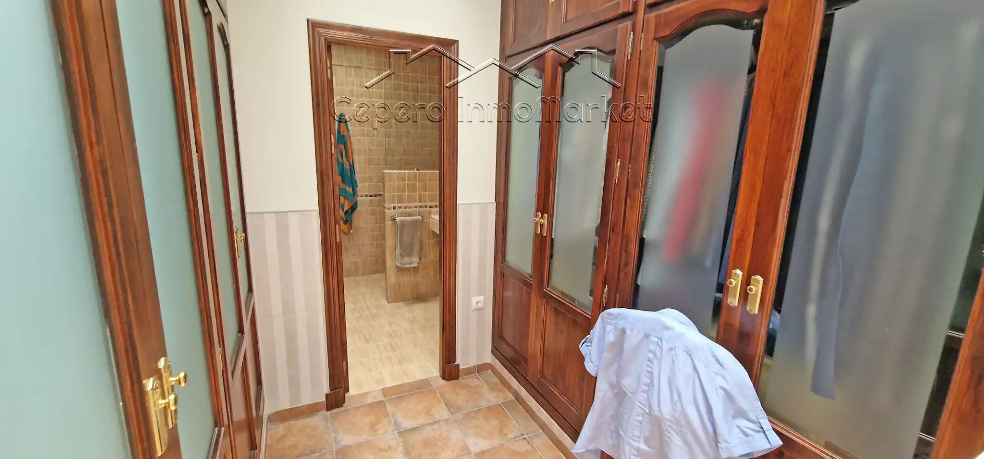 Bany de Casa o xalet en venda en El Puerto de Santa María amb Aire condicionat, Jardí privat i Piscina