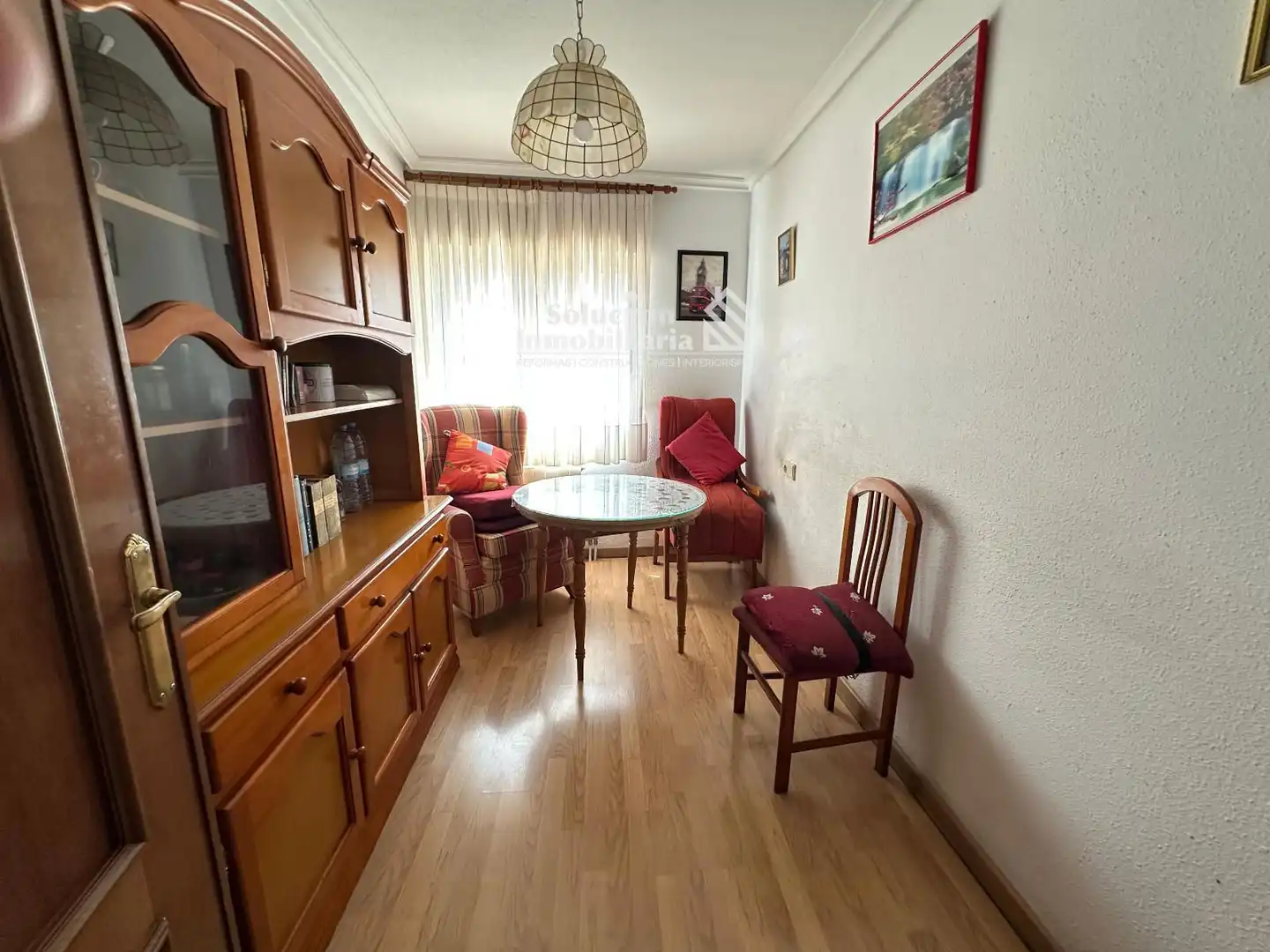 Living room of Flat for rent in Salamanca  with Heating, Terrace and Furnished