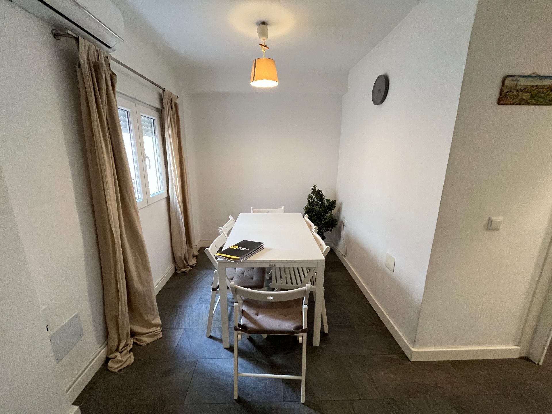 Dining room of Flat for sale in Málaga Capital  with Air Conditioner and Heating