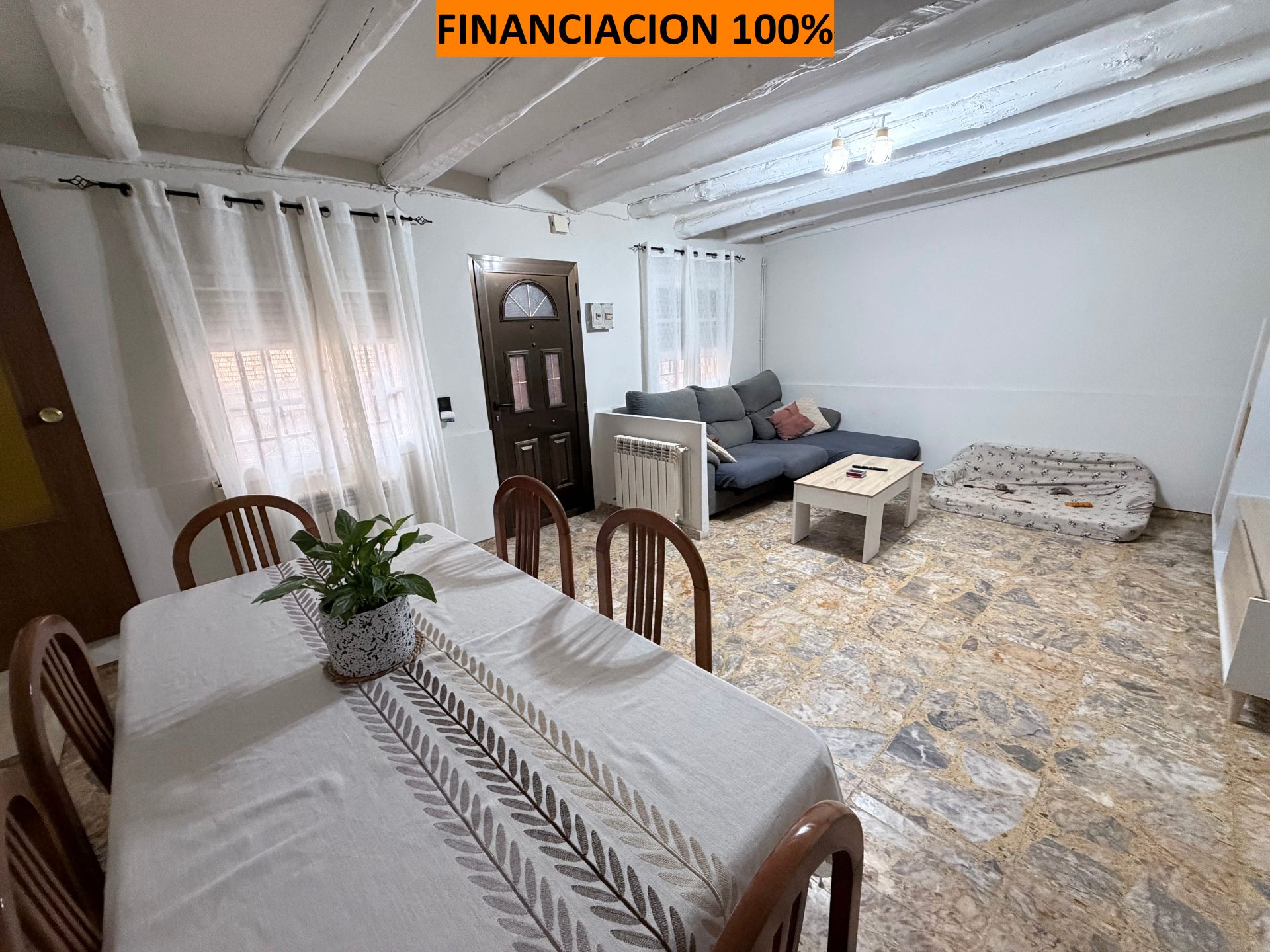 Living room of House or chalet for sale in Calatorao  with Heating, Private garden and Terrace