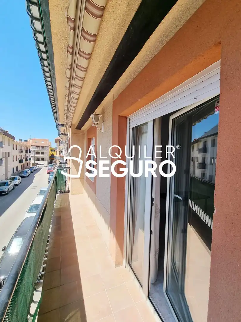 Balcony of Flat for rent in Collado Mediano  with Heating, Terrace and Furnished