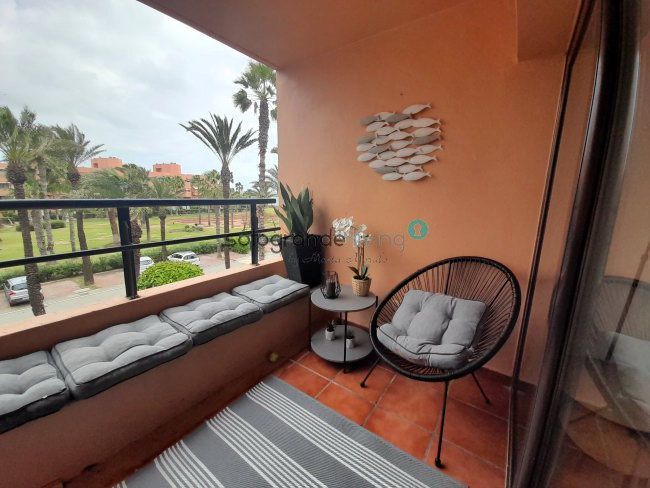 Terrassa de Apartament de lloguer en Sotogrande amb Aire condicionat, Terrassa i Internet