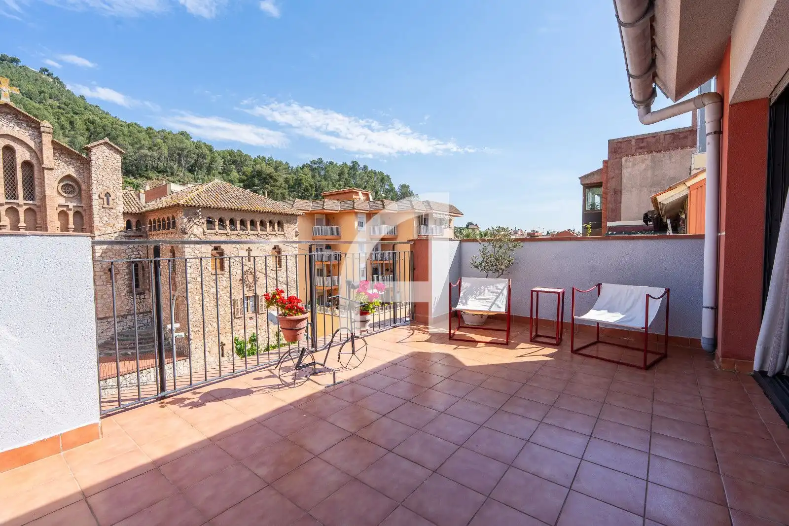Terraza de Ático en venta en Cervelló con Calefacción