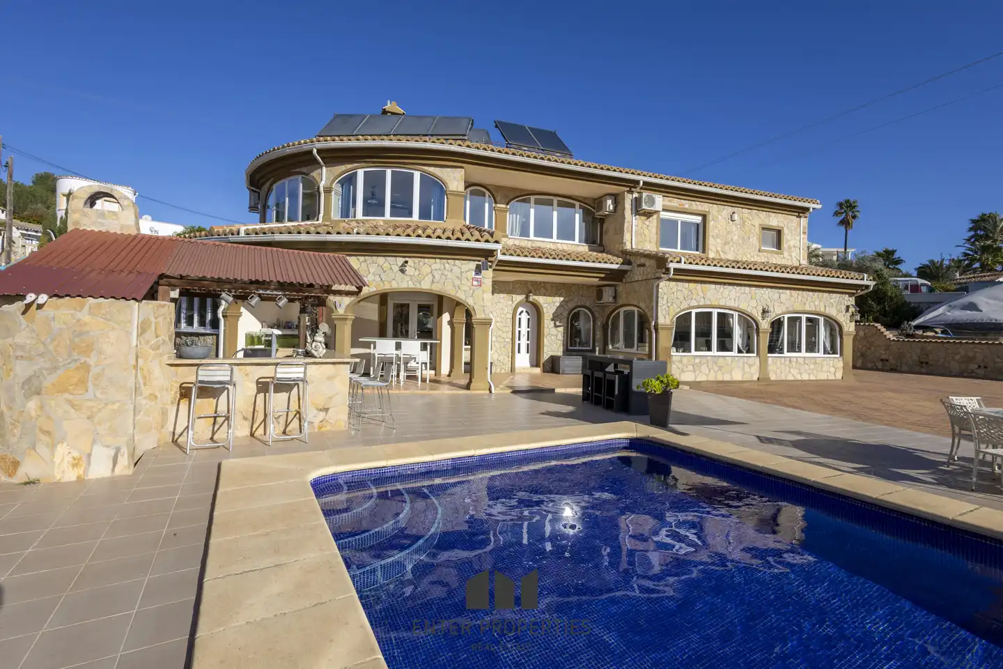 Vista exterior de Piso en venta en Moraira con Aire acondicionado, Calefacción y Piscina