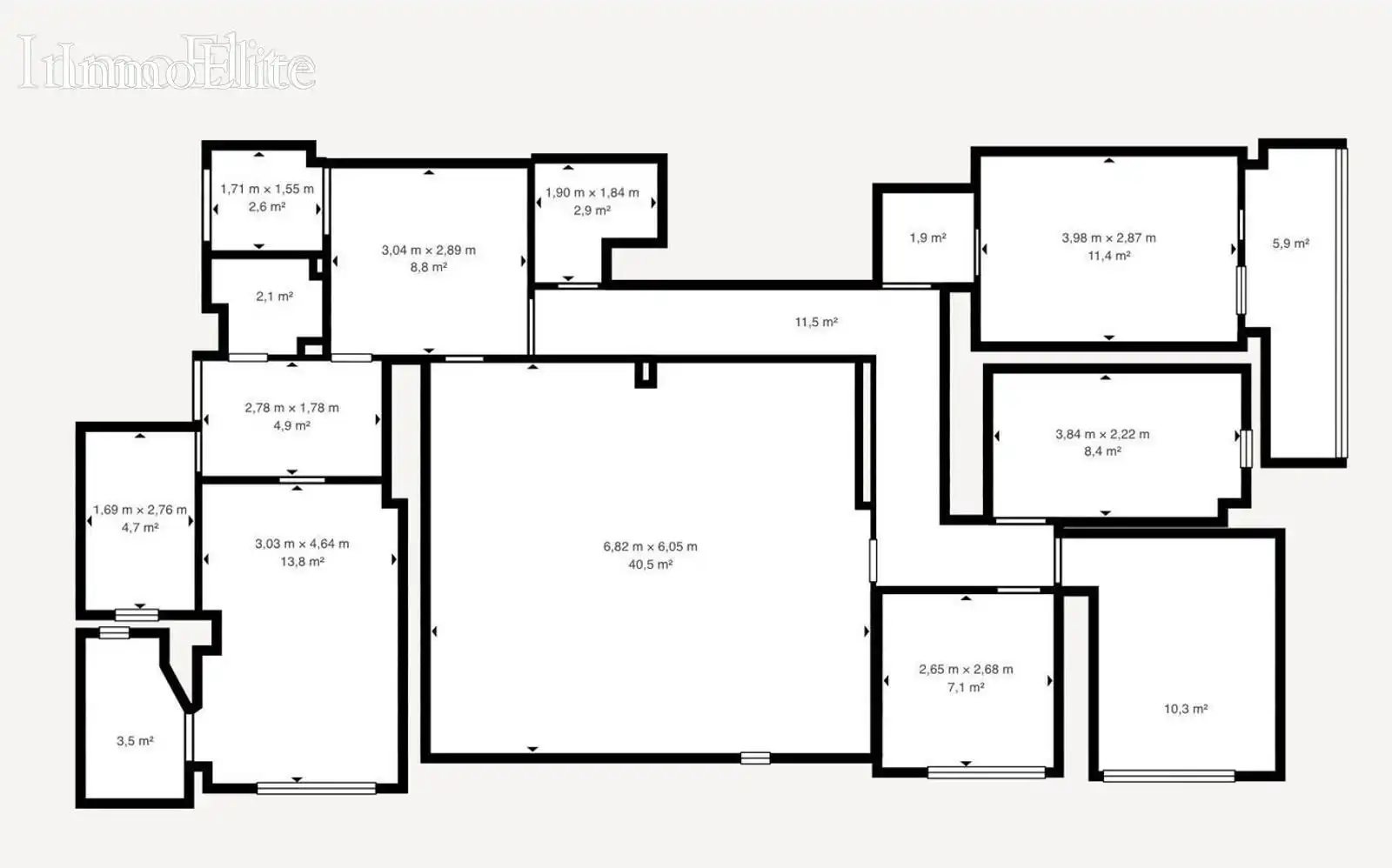 Wohnung zum Verkauf in Madrid mit Heizung, Parkett und Terrasse