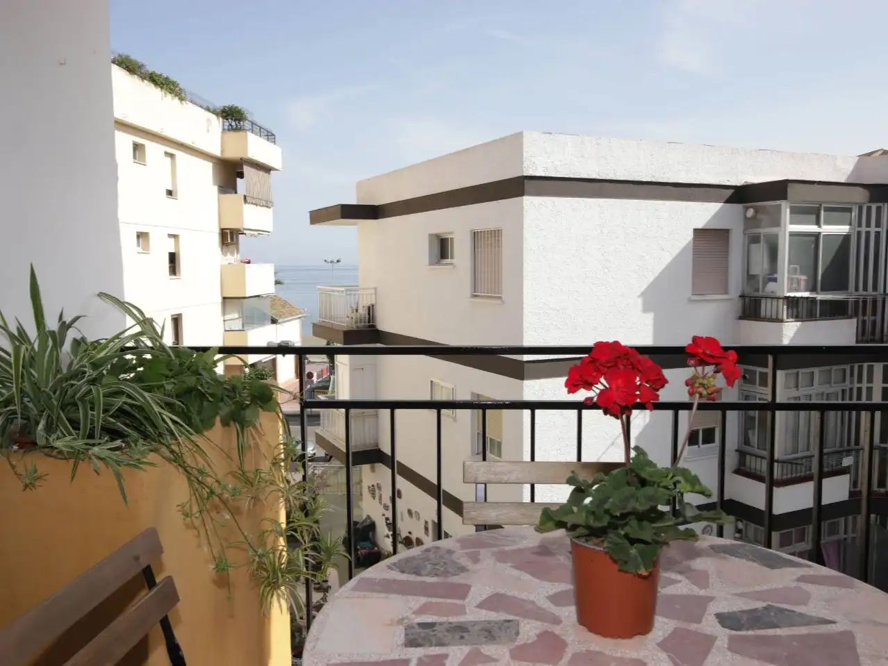 Terrasse von Wohnung zur Miete in Rincón de la Victoria mit Klimaanlage, Terrasse und Balkon