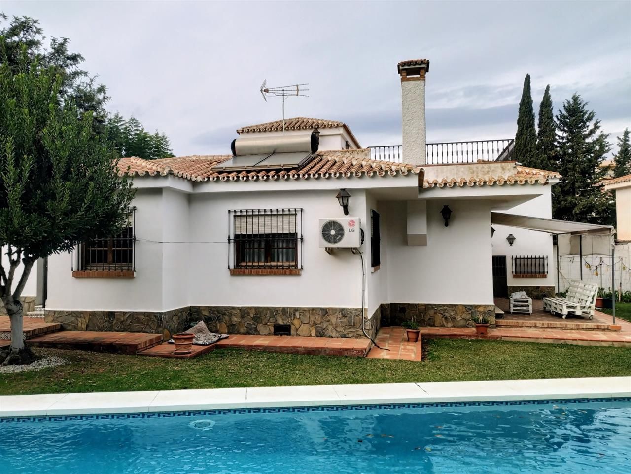 Jardín de Casa o chalet en venta en Málaga Capital