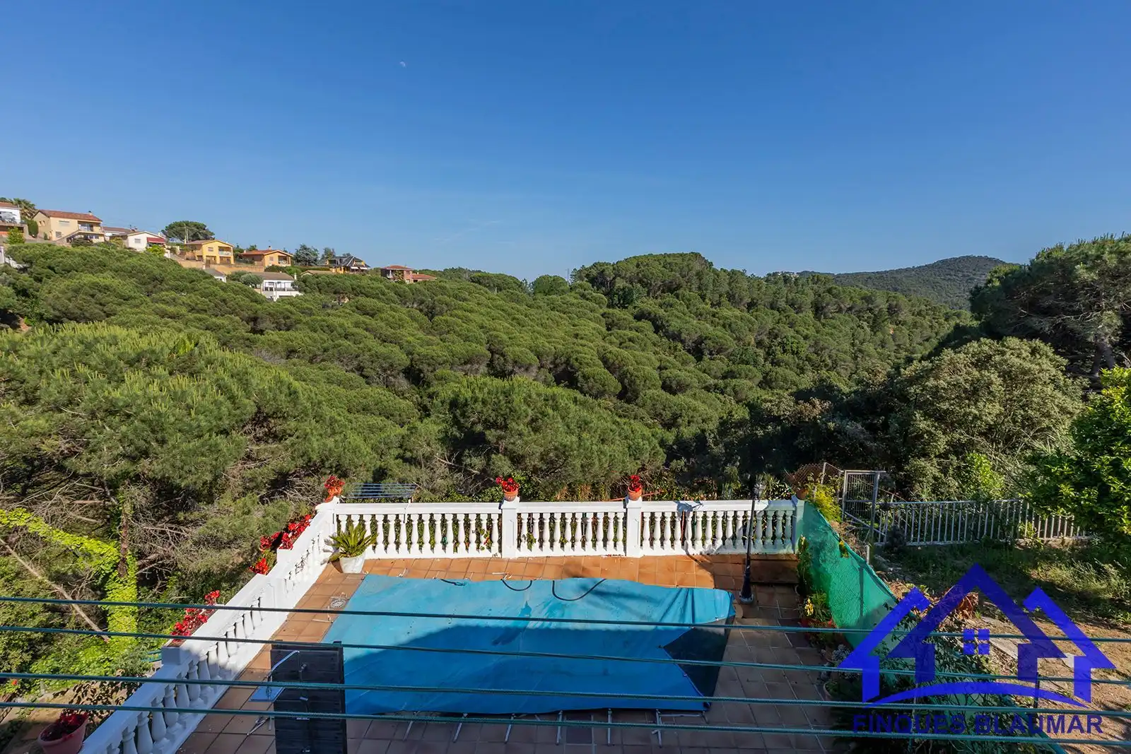 Terrassa de Casa o xalet en venda en Sant Iscle de Vallalta amb Aire condicionat, Calefacció i Jardí privat