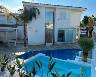 Exterior view of House or chalet for sale in Empuriabrava  with Air Conditioner, Private garden and Terrace