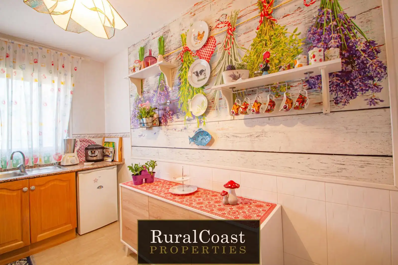 Cocina de Casa o chalet en venta en Busot con Calefacción, Terraza y Trastero
