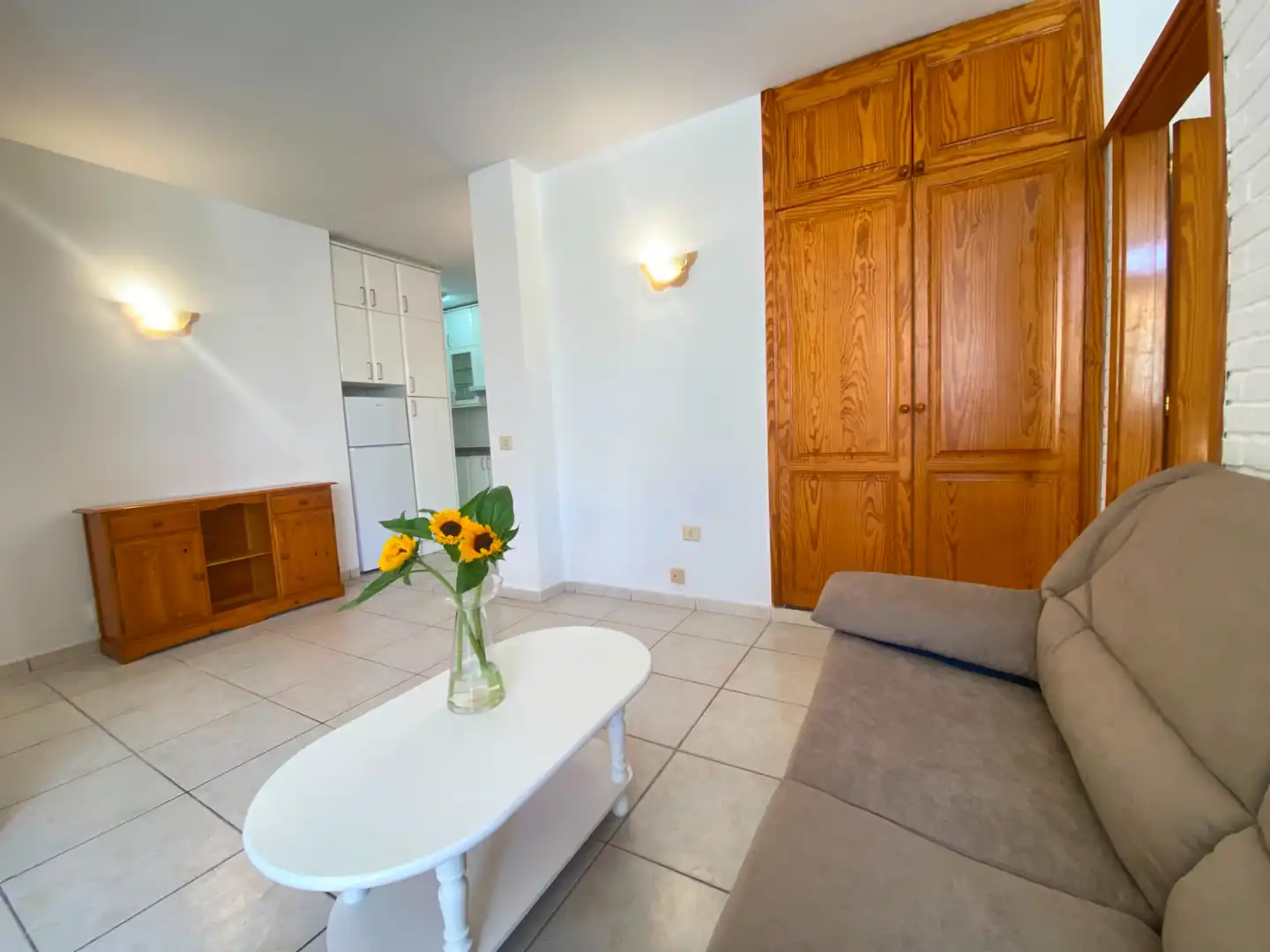 Sala de estar de Piso de alquiler en Las Palmas de Gran Canaria con Amueblado
