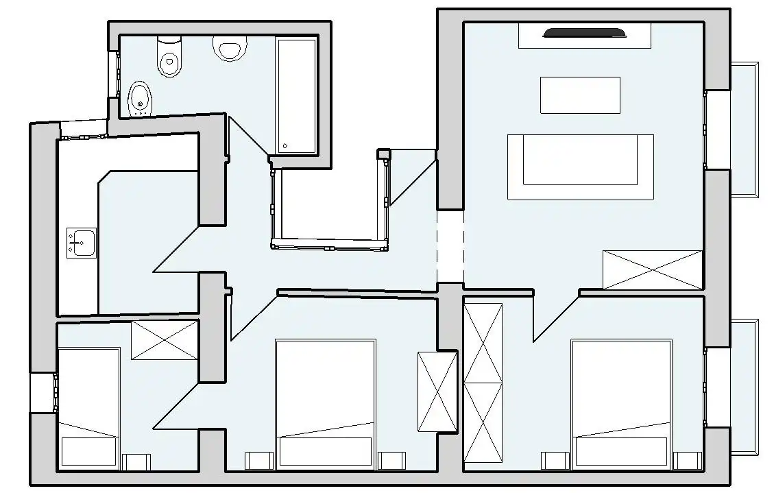 Wohnung zum Verkauf in Cádiz mit Balkon