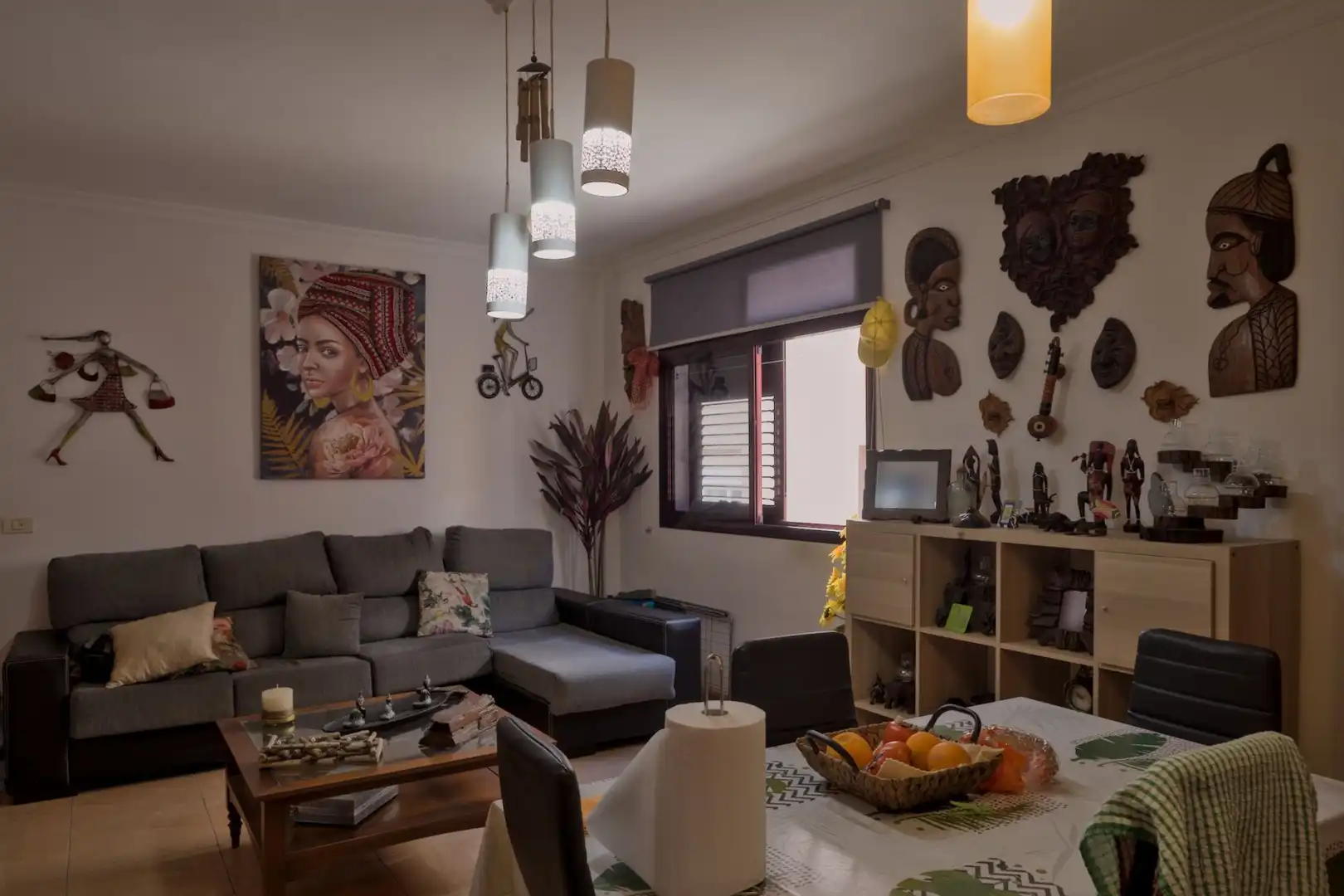 Sala de estar de Piso en venta en Las Palmas de Gran Canaria con Calefacción