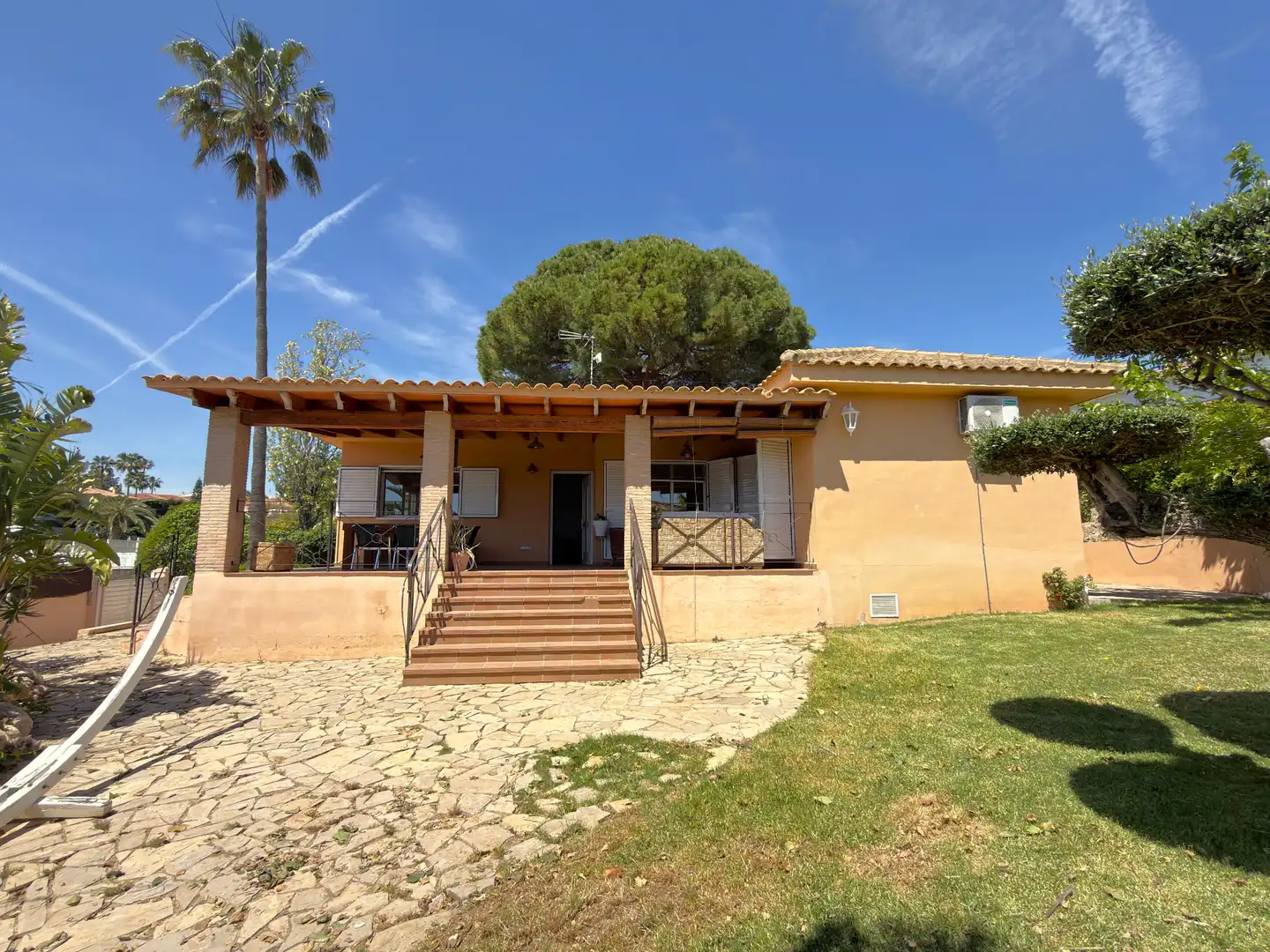 Exterior view of Houses for sale in Náquera  with Heating, Private garden and Parquet flooring