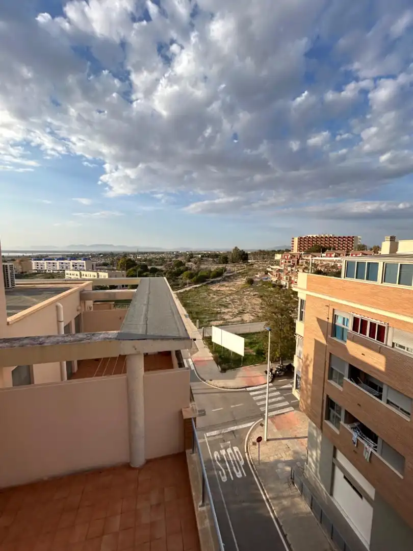 Exterior view of Flat for sale in Santa Pola  with Air Conditioner, Heating and Terrace