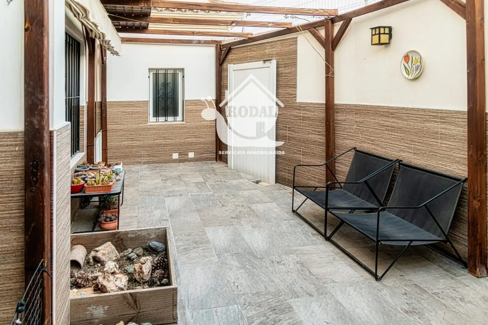 Terraza de Dúplex en venta en Huércal de Almería con Aire acondicionado, Calefacción y Jardín privado