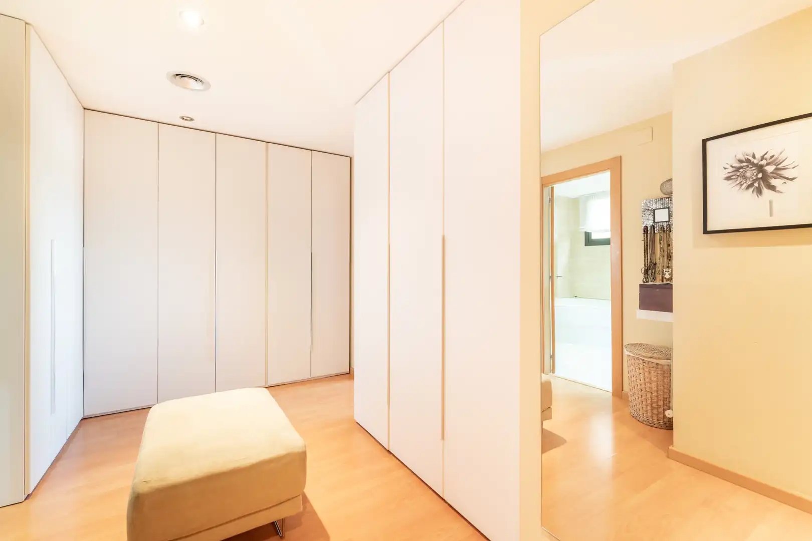Bedroom of Attic for sale in Sant Cugat del Vallès  with Air Conditioner, Heating and Parquet flooring