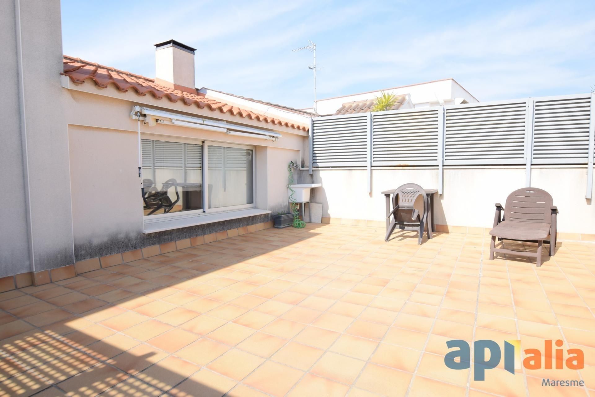 Terrace of Duplex for sale in Mataró  with Heating, Terrace and Balcony
