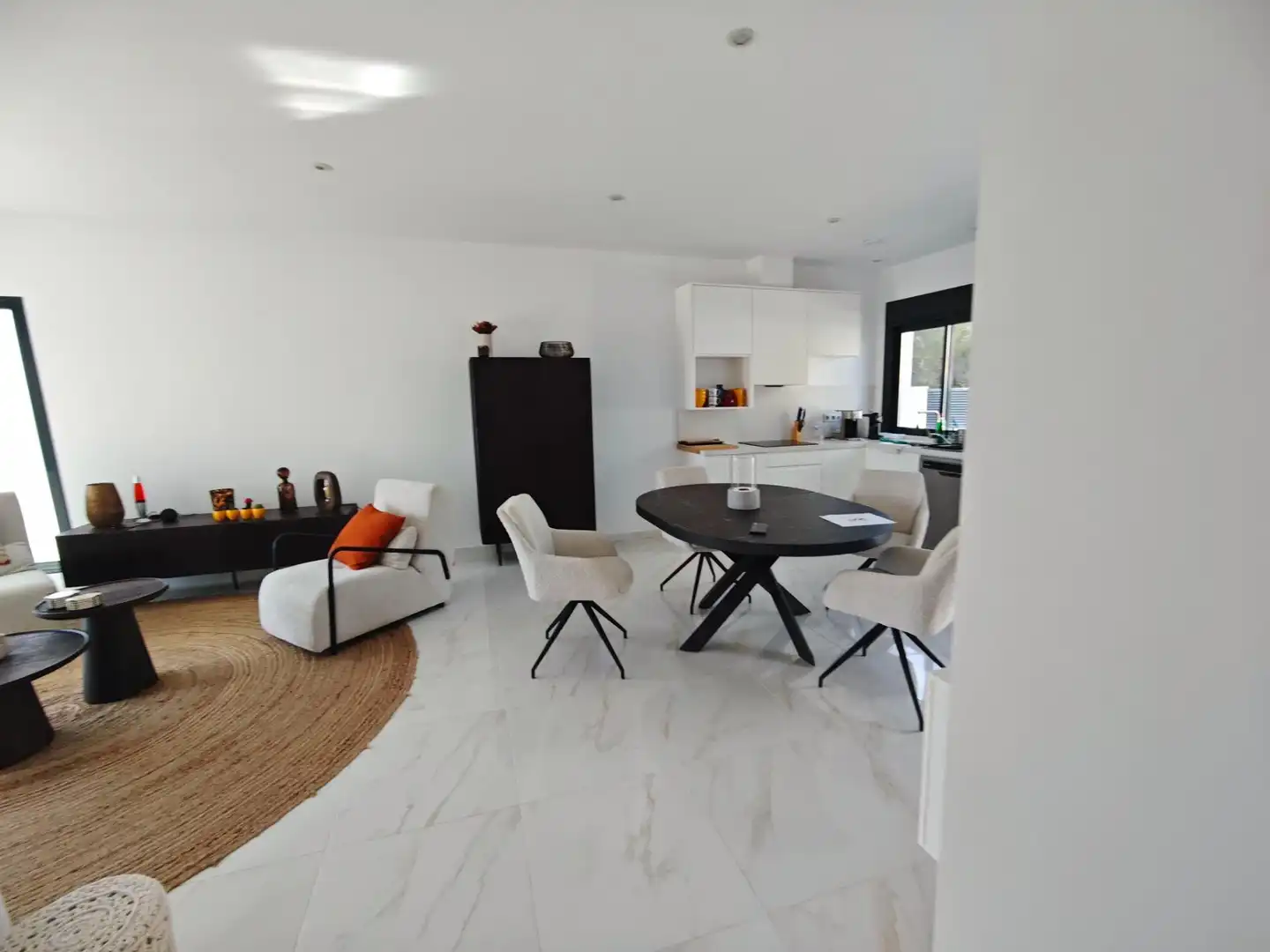 Sala de estar de Casa o chalet en venta en Pilar de la Horadada con Calefacción, Jardín privado y Terraza