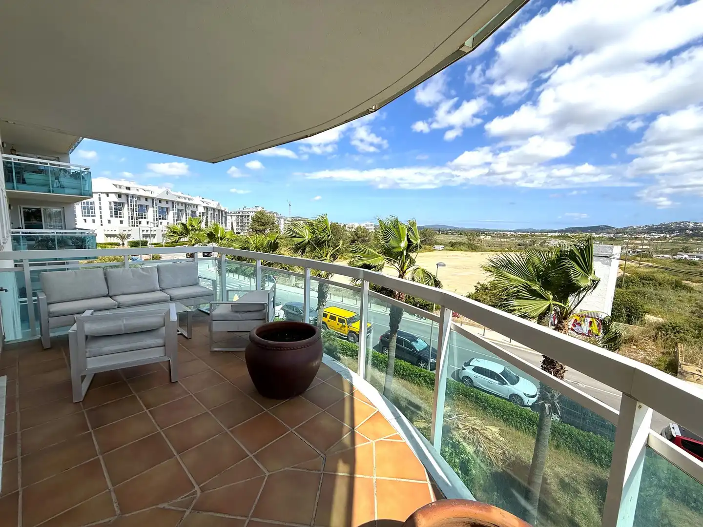 Terrassa de Apartament en venda en Eivissa amb Aire condicionat, Calefacció i Jardí privat